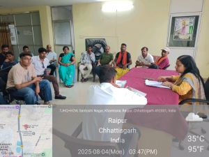 निगम जोन 1 कमिश्नर ने बैठक लेकर  पशु  सड़क पर नहीं छोड़ने की दी हिदायत 