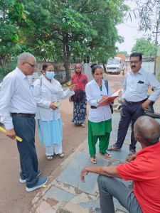 जलजनित मौसमी बिमारियों की रोकथाम हेतु लगातार अभियान जारी   