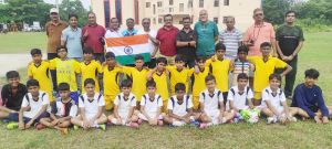 महानदी-इंद्रावती के बीच हुआ फर्स्ट लीग फुटबॉल मैच ड्रॉ