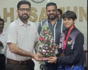  राष्ट्रीय बास्केटबॉल प्रशिक्षण शिविर में छत्तीसगढ़ से महासमुंद की दिव्या रंगारी शामिल