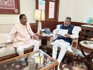   मंत्री  रामविचार नेताम ने दिल्ली में केंद्रीय शिक्षा मंत्री धमेंद्र प्रधान से की सौजन्य मुलाकात