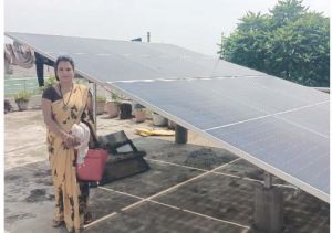  पीएम सूर्य घर से रोशन हो रहा अकत राम ध्रुव का घर