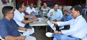 पीएम सूर्य घर योजना का शिविर लगाया जा रहा 