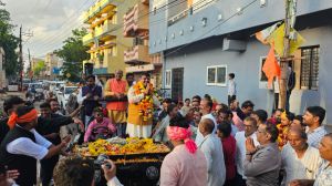  दुर्ग में मंत्री गजेन्द्र यादव का ऐतिहासिक स्वागत