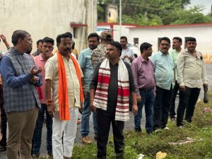  अतिवृष्टि से बाधित एनएच मार्ग का मरम्मत कार्य जारी, प्रभारी मंत्री  केदार कश्यप सहित आला अधिकारी पहुंचे निरीक्षण हेतु