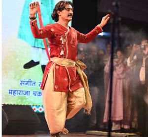  चक्रधर समारोह -  पंडित राजेंद्र गंगानी की कथक प्रस्तुति ने दर्शकों को किया मंत्रमुग्ध