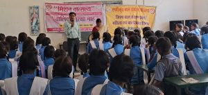  बालिका सुरक्षा माह के अंतर्गत प्रदेशभर में चल रहा जागरूकता अभियान