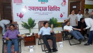 सेवा पखवाड़ा 2025 के अंतर्गत रक्तदान शिविर का आयोजन सेवा पखवाड़ा 2025 के अंतर्गत रक्तदान शिविर का आयोजन