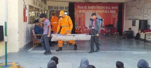 प्राकृतिक आपदाओं से बचाव के लिए प्रशिक्षण 25 को