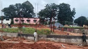 बगीचा में आधुनिक इनडोर बैडमिंटन स्टेडियम का निर्माण प्रारंभ बगीचा में आधुनिक इनडोर बैडमिंटन स्टेडियम का निर्माण प्रारंभ