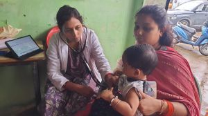  “प्रोजेक्ट धड़कन“ के अंतर्गत जिले के आंगनबाड़ी एवं शासकीय स्कूलों में बच्चों की निःशुल्क हृदय जांच