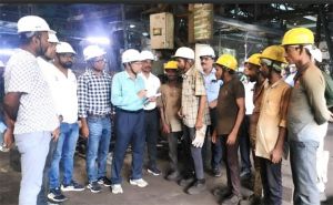 औद्योगिक संस्थान में अनियमितता पर नोटिस जारी