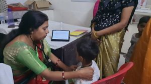 “प्रोजेक्ट धड़कन“ के अंतर्गत जिले के आंगनबाड़ी एवं स्कूलों में बच्चों की हुई निःशुल्क हृदय जांच “प्रोजेक्ट धड़कन“ के अंतर्गत जिले के आंगनबाड़ी एवं स्कूलों में बच्चों की हुई निःशुल्क हृदय जांच