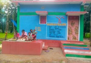  माओवादी प्रभावित ग्राम चुटवाही में बना पहला पक्का आवास