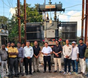  विद्युत उपकेन्द्र बेलोदा में 3.15 एमवीए के पावर ट्रांसफार्मर को 5.0 एमवीए पॉवर ट्रांसफार्मर से बदल कर उपकेंद्र का किया गया क्षमता आवर्धन