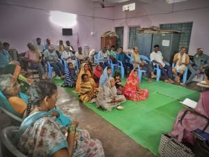 ग्राम पंचायतों में विशेष ग्राम सभा का आयोजन कर विलेज विजन कार्य योजना का किया गया वाचन एवं अनुमोदन