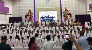 एमबीबीएस बैच 2025-26 का वाइट कोट सेरेमनी एवं इंडक्शन डे सम्पन्न एमबीबीएस बैच 2025-26 का वाइट कोट सेरेमनी एवं इंडक्शन डे सम्पन्न