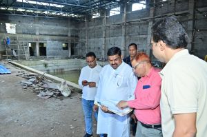 केबिनेट मंत्री गजेन्द्र यादव की पहल से दुर्ग में तैयार हो रहा स्विमिंग पुल