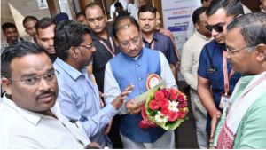  दुर्ग-ब्रह्मपुर ट्रेन की मांग का मुद्दा मुख्यमंत्री साय के सामने उठाया गया