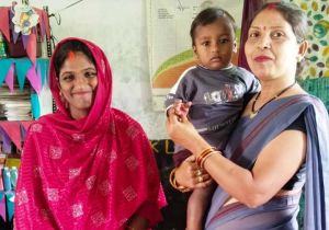   आंगनबाड़ी सेवाओं से कुपोषित शिवांश हुआ स्वस्थ