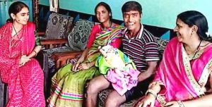 पोषण बन रही गर्भवती माताओं के लिए वरदान श्रीमती पुष्पा ने दिया स्वस्थ बेटी को जन्म