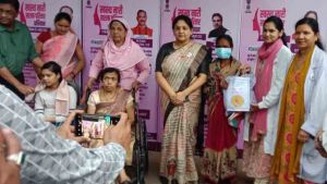  स्वस्थ नारी, सशक्त परिवार अभियान के तहत रायपुर जिले में 1.19 लाख से अधिक लोगों की हुई स्वास्थ्य जांच