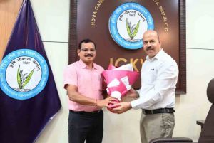 कृषि विश्वविद्यालय के नए कुलसचिव ने पदभार ग्रहण किया