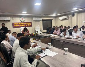 कलेक्टर ने ली जिला जल एवं स्वच्छता मिशन की समीक्षा बैठक कलेक्टर ने ली जिला जल एवं स्वच्छता मिशन की समीक्षा बैठक