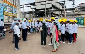 शासकीय वि.या.ता. स्वशासी स्नातकोत्तर महाविद्यालय दुर्ग के एम.एससी. विद्यार्थियों का औद्योगिक भ्रमण शासकीय वि.या.ता. स्वशासी स्नातकोत्तर महाविद्यालय दुर्ग के एम.एससी. विद्यार्थियों का औद्योगिक भ्रमण