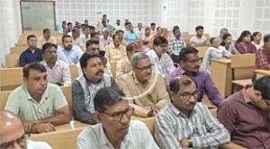  राष्ट्रगीत वंदे मातरम के 150 वर्ष पूर्ण होने पर निगम सभागार में कार्यक्रम आयोजित