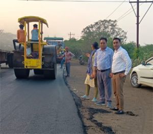  पीडब्ल्यूडी के विधानसभा संभाग में 98 किमी में पेंच रिपेयर कार्य प्रगति पर, 26 किमी में कार्य पूर्ण