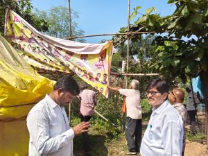 अवैध रूप से लगाए गए होर्डिंग, बैनर, पोस्टर एवं विज्ञापन बोर्ड को हटाने का अभियान तेज