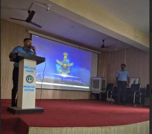 अंबागढ़ चौकी महाविद्यालय में अग्निवीर वायुसेना भर्ती के लिए मार्गदर्शन शिविर का आयोजन