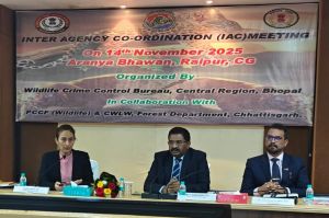 वन्यजीव अपराध रोकथाम पर अंतर-एजेंसी बैठक आयोजित वन्यजीव अपराध रोकथाम पर अंतर-एजेंसी बैठक आयोजित