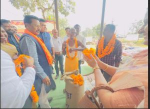 दंतेवाड़ा जिले में धान खरीदी प्रक्रिया की हुई शुरुआत