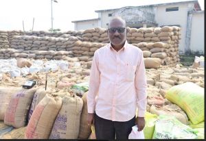  समर्थन मूल्य एवं कृषक उन्नति योजना के तहत धान खरीदी से संतोष हुए संतुष्ट