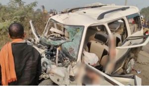  जांजगीर-चांपा में भीषण हादसा: सेना को दो जवान सहित पांच लोगों की मौत 