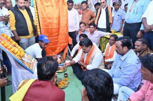 मुख्यमंत्री  विष्णुदेव साय के नेतृत्व में ग्रामीण बुनियादी ढांचे को मिल रही मजबूती&ndash; उपमुख्यमंत्री  विजय शर्मा