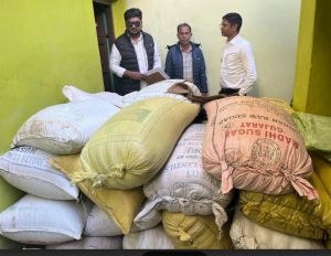  30 क्विंटल अवैध धान जब्त