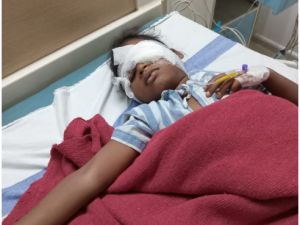 प्रोजेक्ट दृष्टि : लौटी जानवी की आँखों की रौशनी प्रोजेक्ट दृष्टि : लौटी जानवी की आँखों की रौशनी