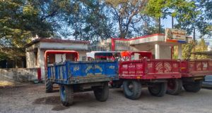  अवैध रेत उत्खनन एवं परिवहन में संलिप्त कुल 14 वाहन जब्त