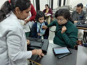  "प्रोजेक्ट धड़कन" के अंतर्गत आर.डी. तिवारी स्कूल में बच्चों की हुई निःशुल्क हृदय जांच 