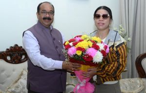   उप मुख्यमंत्री अरुण साव से मिलीं अंतरराष्ट्रीय मुक्केबाज मैरी कॉम