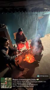 आमजनों को शीतलहर से सुरक्षा देने अलाव जलाने की प्रतिदिन नियमित व्यबस्था