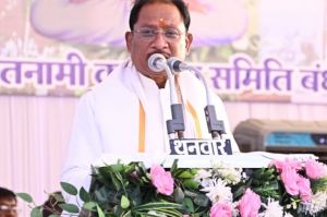  बाबा के बताए मार्ग पर चलकर ही बनेगा विकसित छत्तीसगढ़: मुख्यमंत्री  विष्णु देव साय