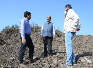   उप मुख्यमंत्री अरुण साव ने सरोना डंप-साइट का किया निरीक्षण