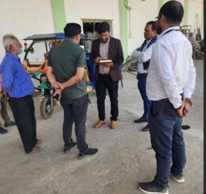  फूटा चना/मटर में अखाद्य रंग की मिलावट रोकने खाद्य एवं औषधि विभाग की कार्रवाई