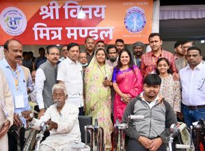  मेगा हेल्थ कैंप&ndash;2025 : निःशुल्क स्वास्थ्य सेवाओं से आमजन को मिला बड़ा संबल: मंत्री श्रीमती राजवाड़े