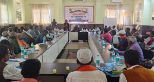 कृषि विज्ञान केन्द्र अरौद में कृषक संगोष्ठी कार्यक्रम का किया गया आयोजन