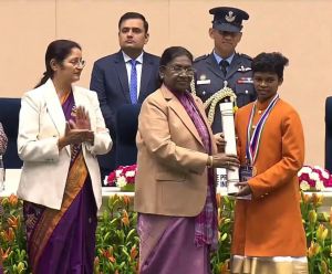  कोण्डागांव की योगिता मंडावी को प्रधानमंत्री राष्ट्रीय बाल पुरस्कार